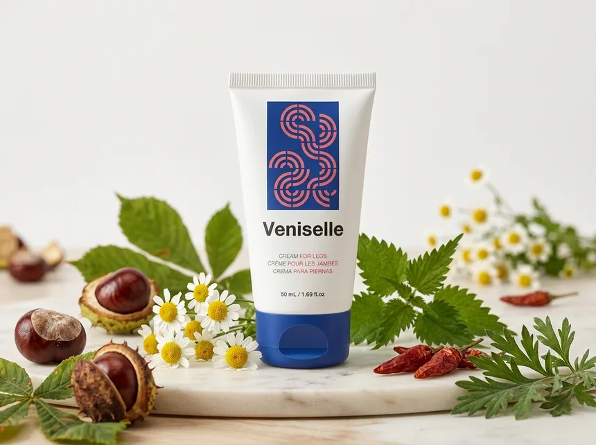 Veniselle Beincreme – Banner für müde schwere Beine